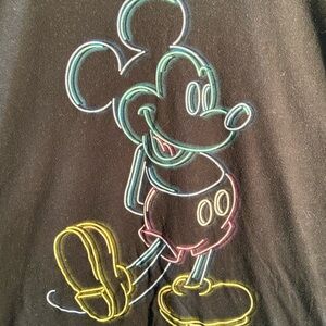 Disney Mickey Mouse Black T-Shirt